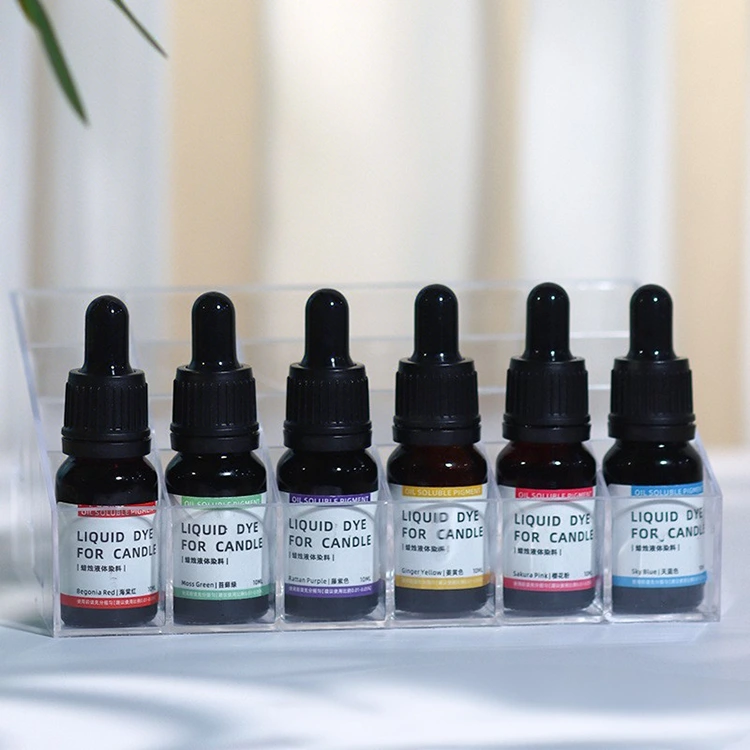 Płynne barwniki do świec